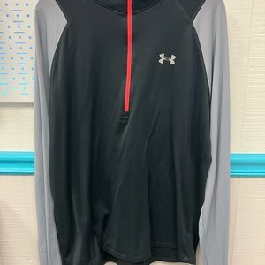 UnDERARMOUR BLAcK &
GREY ZIPPeR JACKET